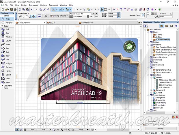 archi cad 3d objects